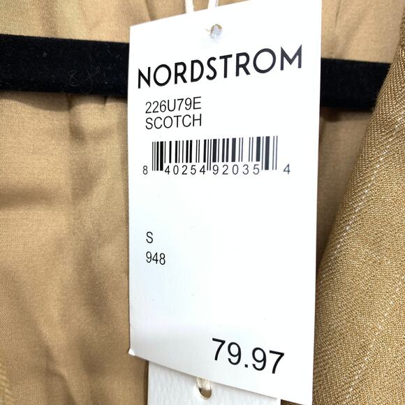 Heartloom Women's Size Small Sawyer Blazer In Scotch Pinstripe Tan NWT - Picture 6 of 7